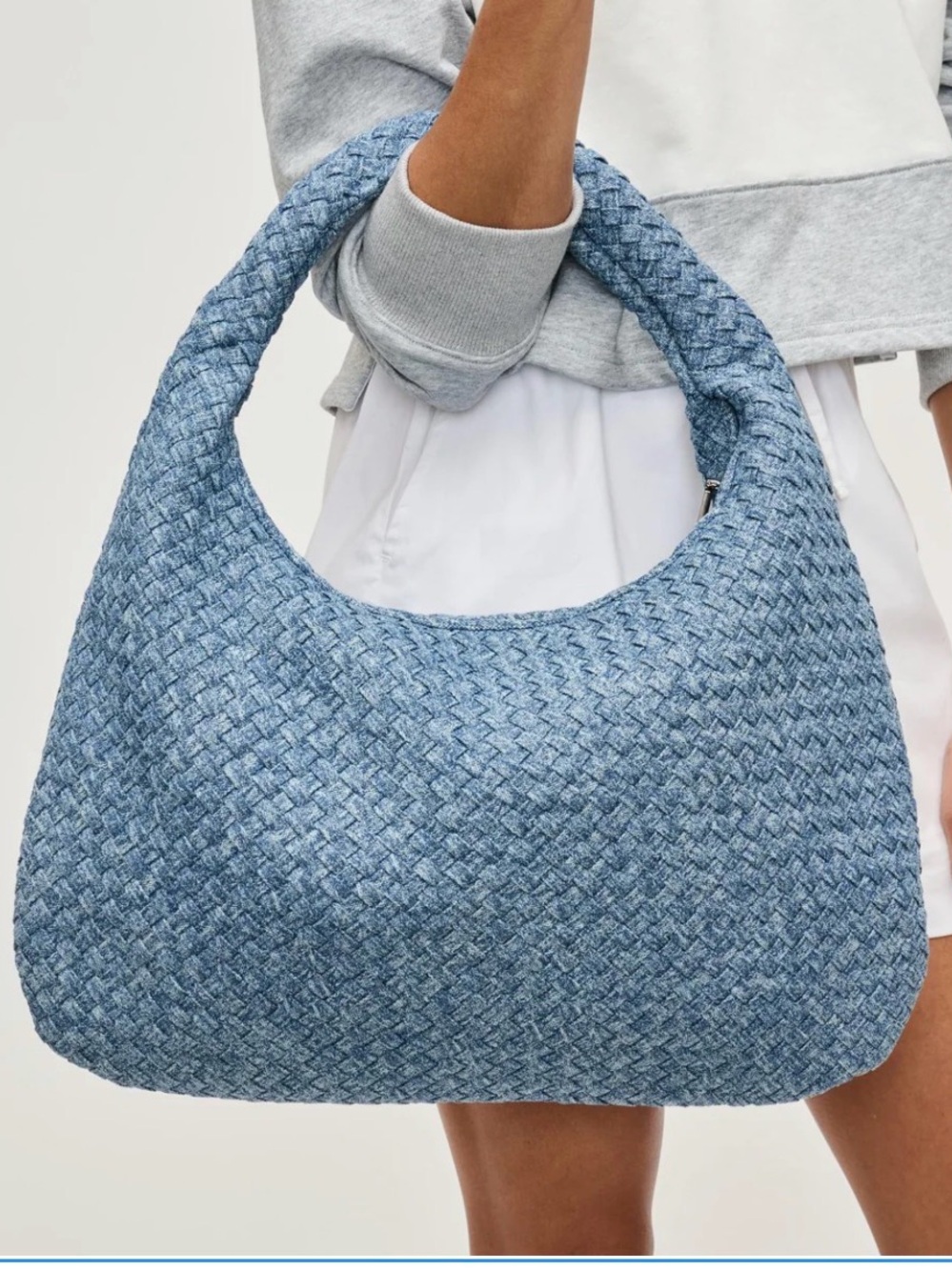 Sol & Selene Denim Hobo Bag